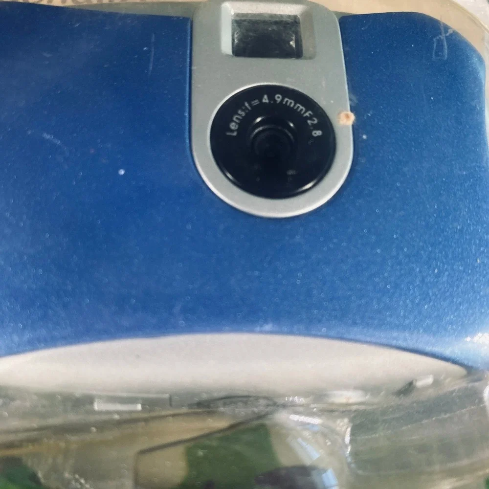 Sakar CyberPix Digital Camera Kit Blue Green Camo 3 Face Plates Y2K PC